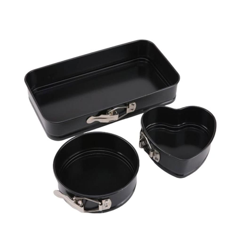 Detachable Steel Springform Cake Pan with Removable Bottom