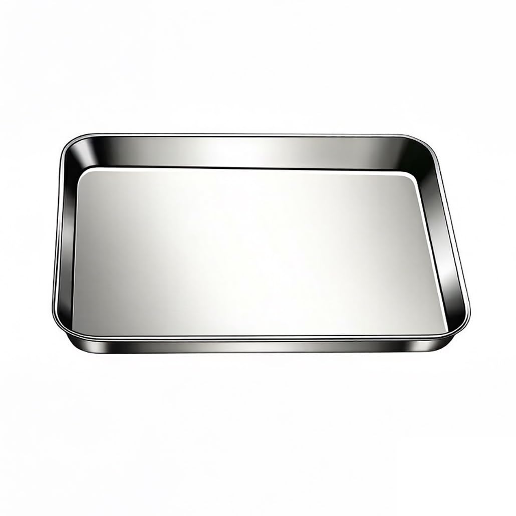 6-Piece Stainless Steel Baking Sheet Set – Dishwasher Safe