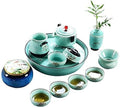Ceramic Tea Set with Teapot, Coaster & Coffee Cups for Home Gatherings
