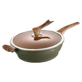 Non-Stick Wok with Lid for Induction & Gas Stoves