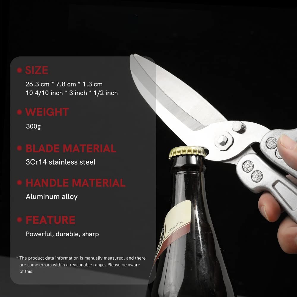 Heavy-Duty Removable Stainless Steel Kitchen & Bone Shears