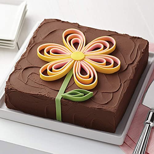 8/10-Inch Non-Stick Square Cake Pan with Removable Bottom