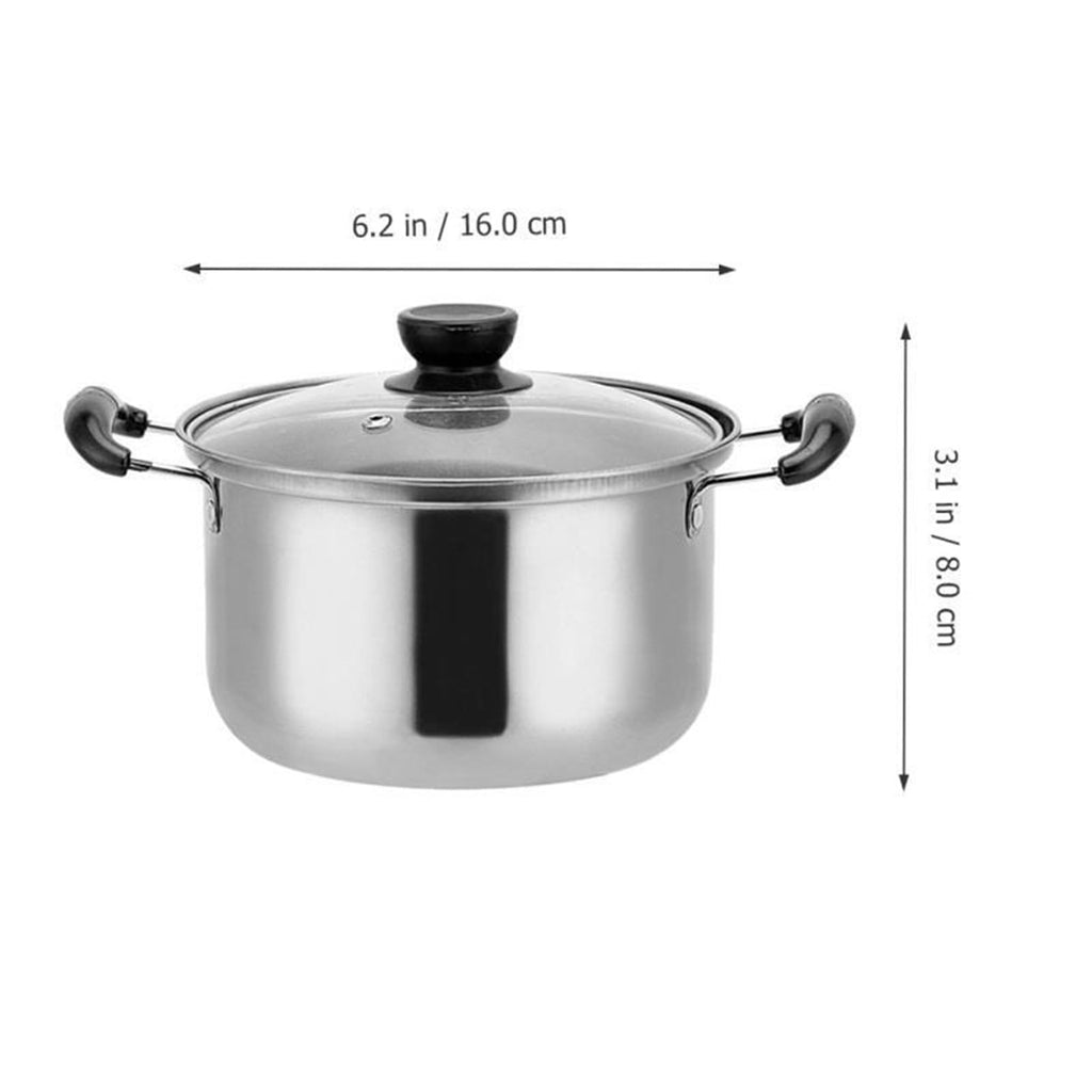 Multipurpose Stockpot with Lid for Soup, Steaming & Boiling