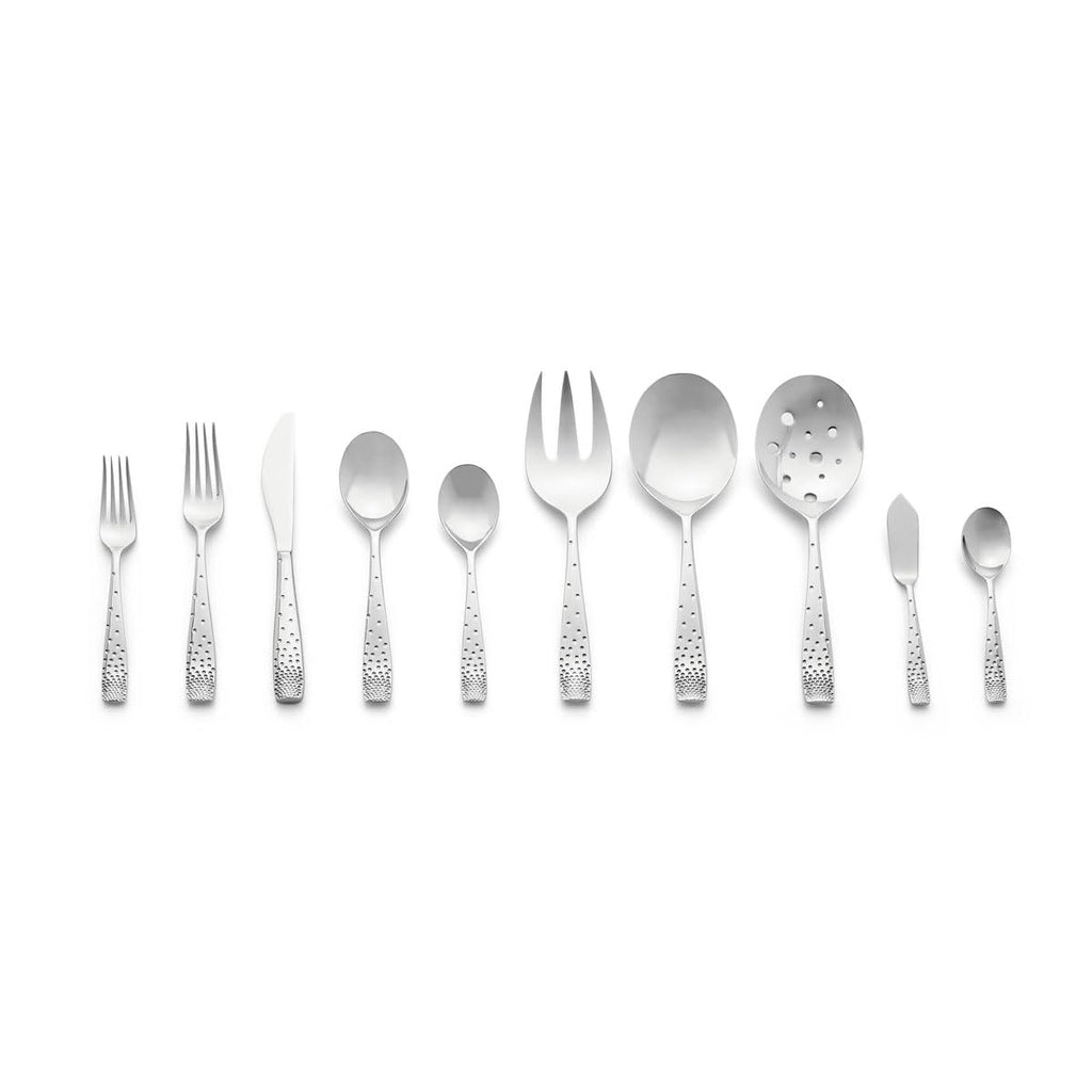 45-Piece Mirror-Polished Stainless Steel Flatware Set for 8