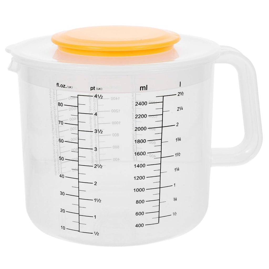 Measuring Cup & Mixing Bowl with Lid for Baking and Salad Prep