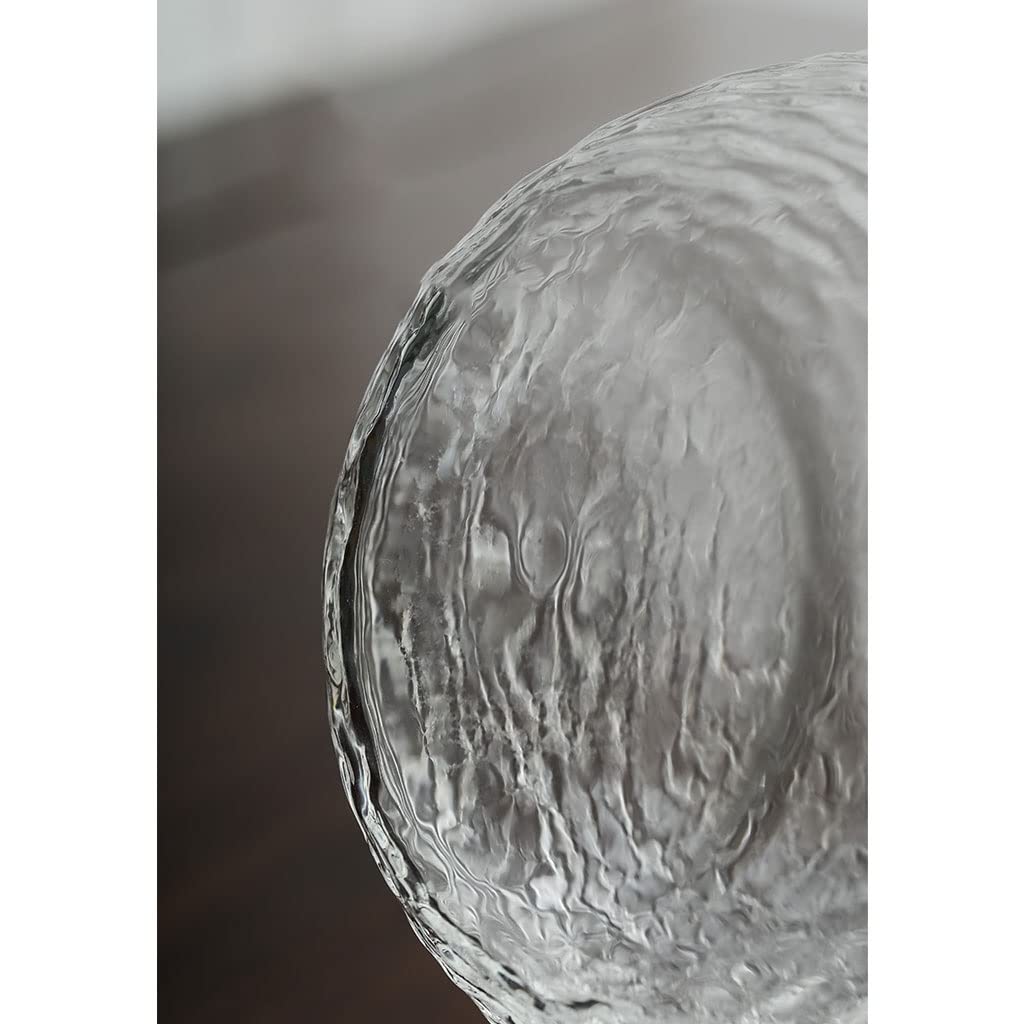 Large Capacity Glass Pitcher with Lid for Iced Tea, Juice & Drinks