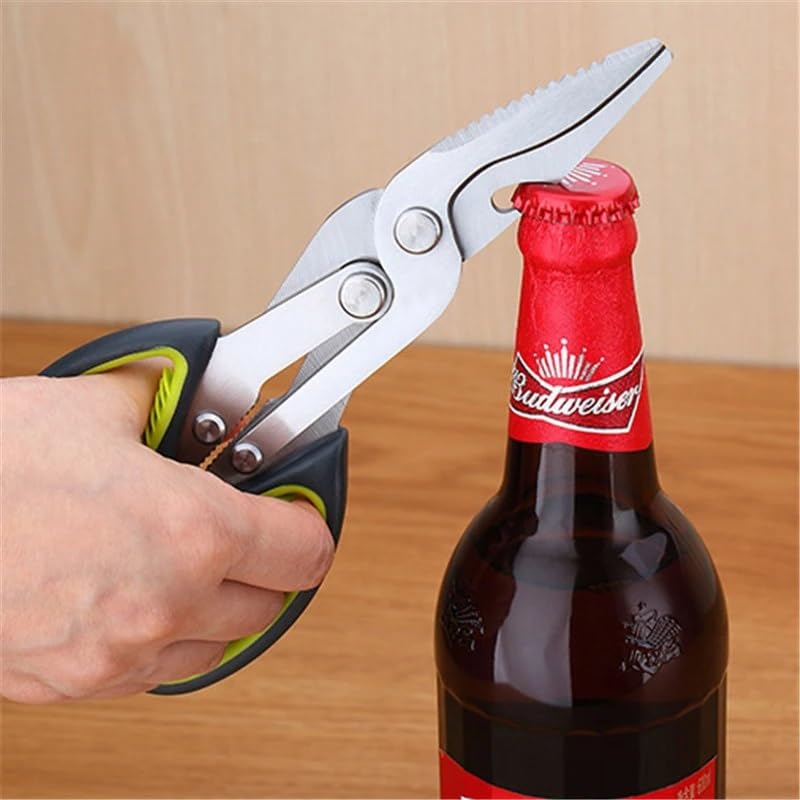 Multifunctional Stainless Steel Kitchen Scissors