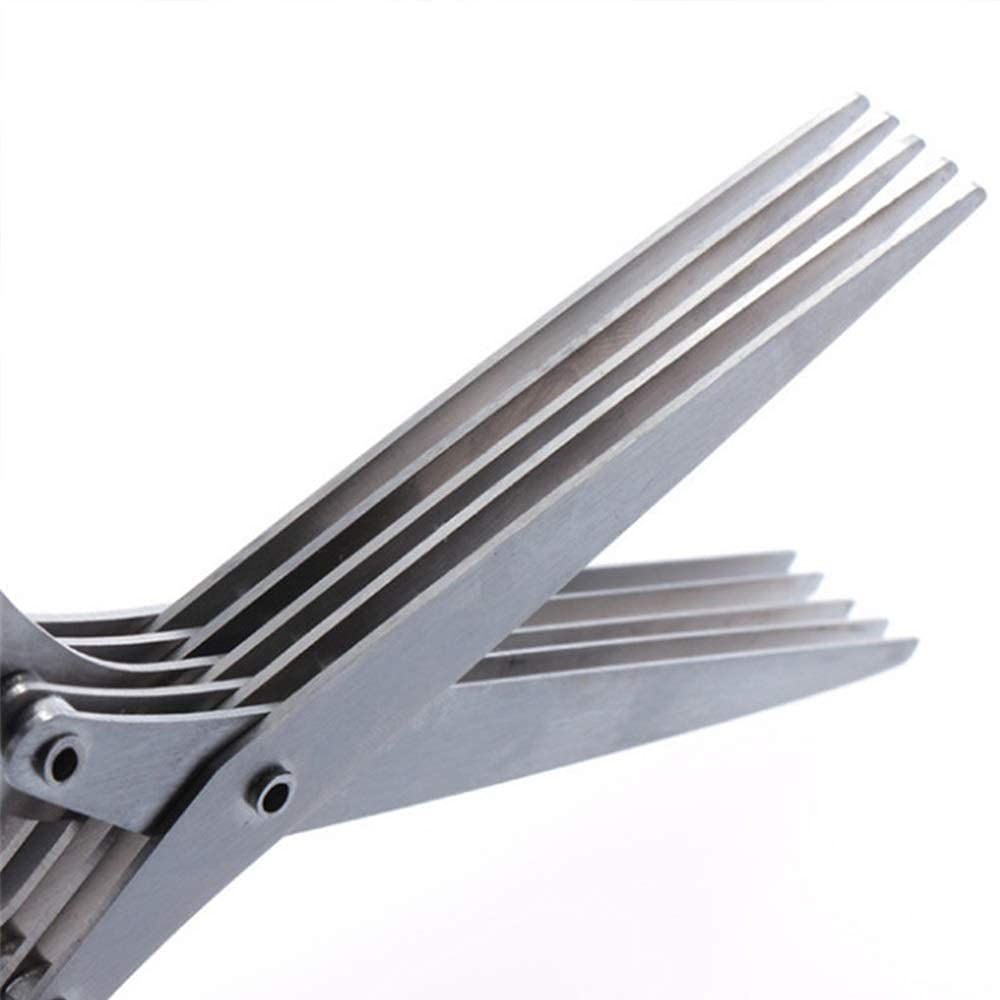 Multi-Layer Stainless Steel Herb & Scallion Kitchen Shears