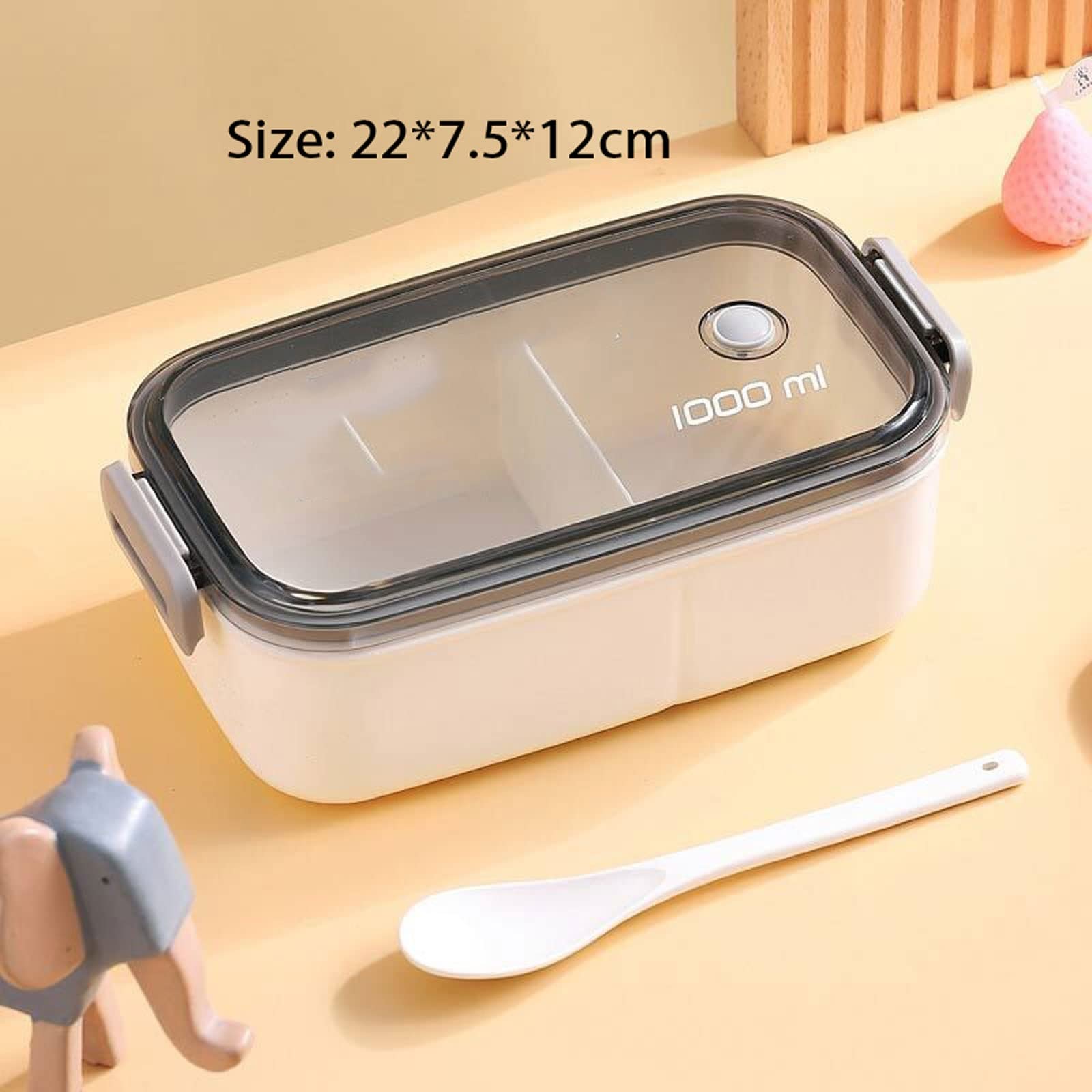 Leak-Proof Microwavable Bento Lunch Box for Work