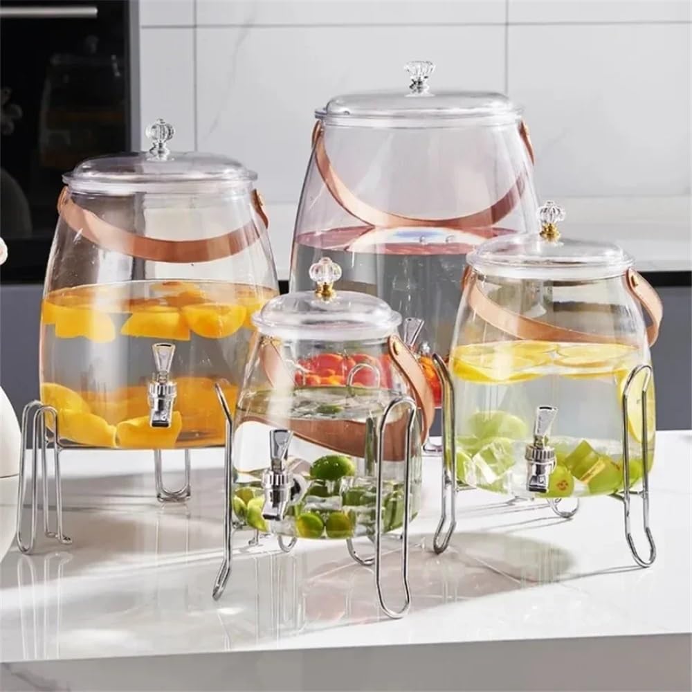 Large Capacity Water Pitcher with Lid for Hot & Cold Drinks