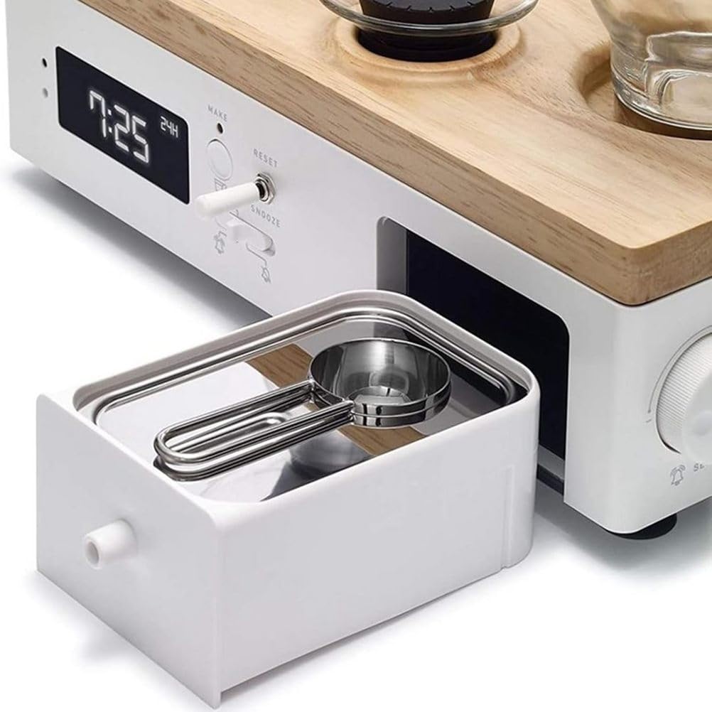 Programmable Drip Coffee Maker with Alarm Clock & Delay Brew