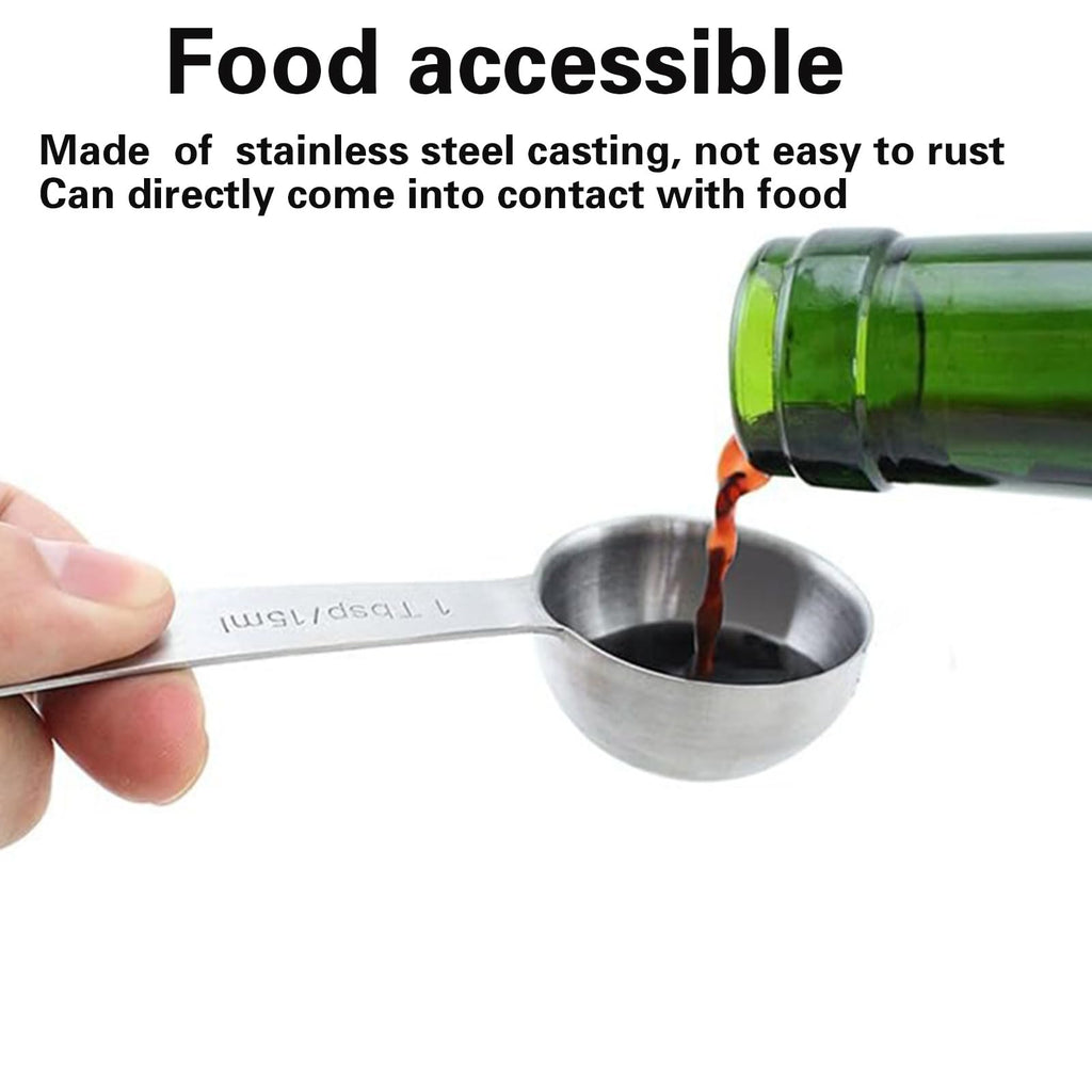 Stainless Steel Measuring Spoon Set for Accurate Portioning