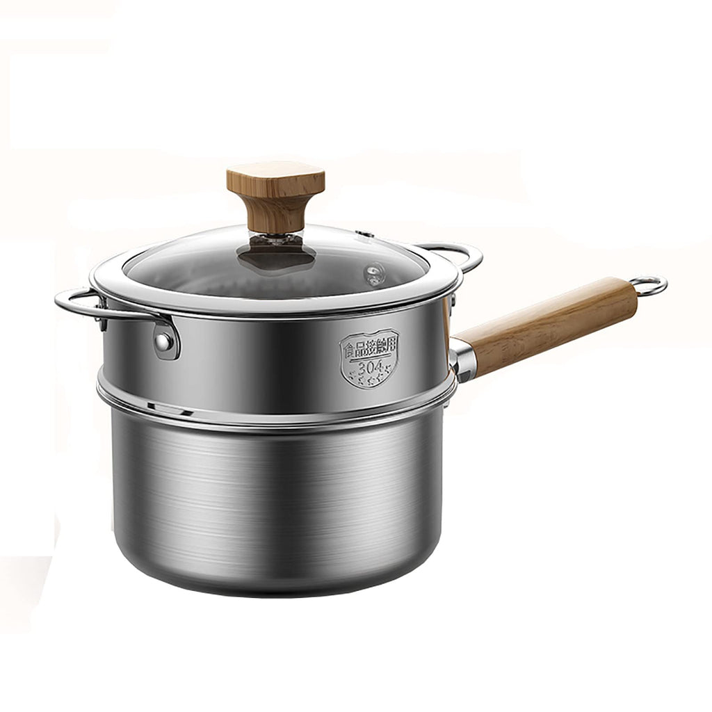 316 Stainless Steel Milk Pan for Induction & Gas Hobs