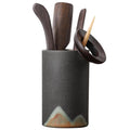 Retro Glazed Ceramic Kung Fu Tea Set Accessories – Six Gentlemen Tea Tools