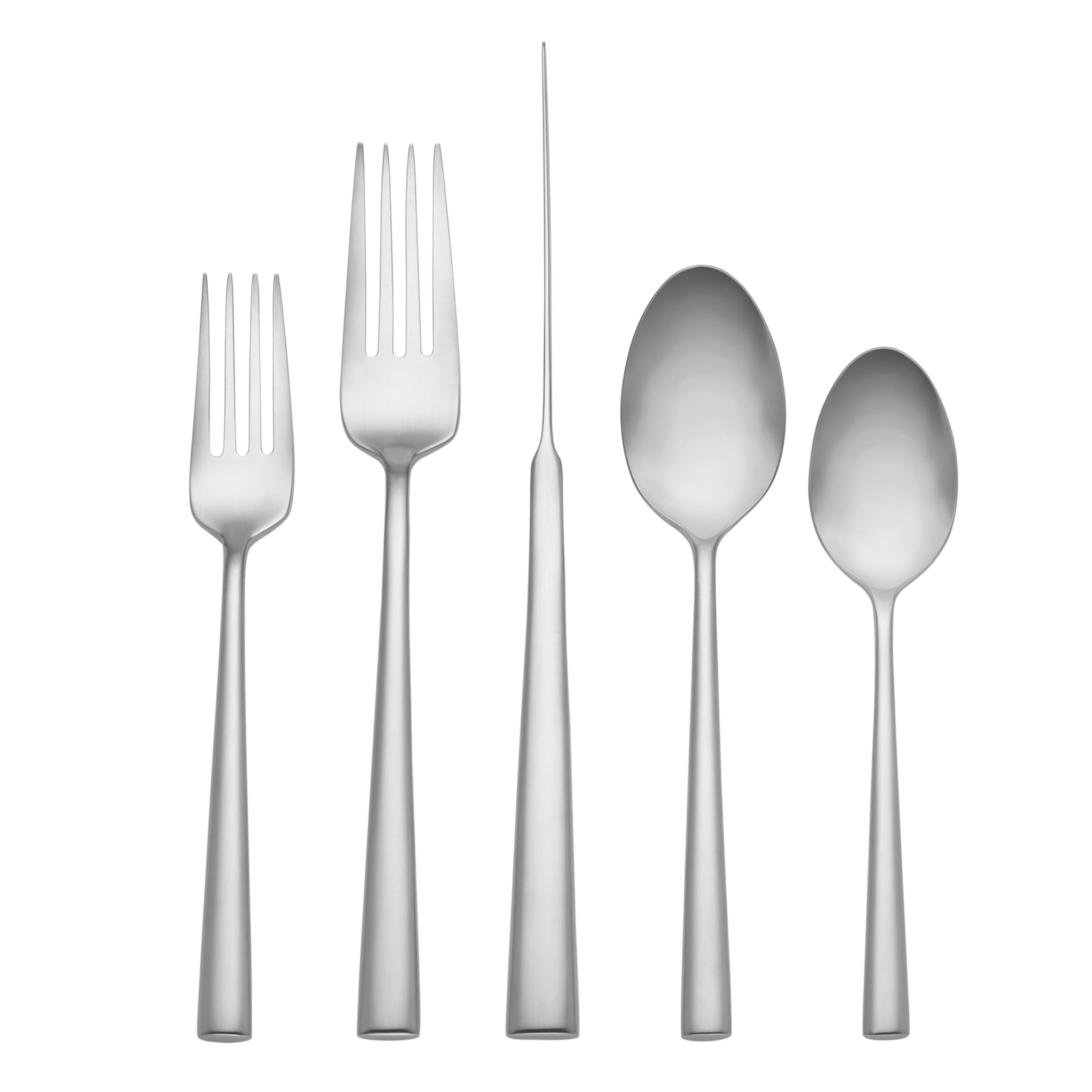 Kate Spade New York Malmo 5-Piece Flatware Set, 0.9 LB, Stainless Steel