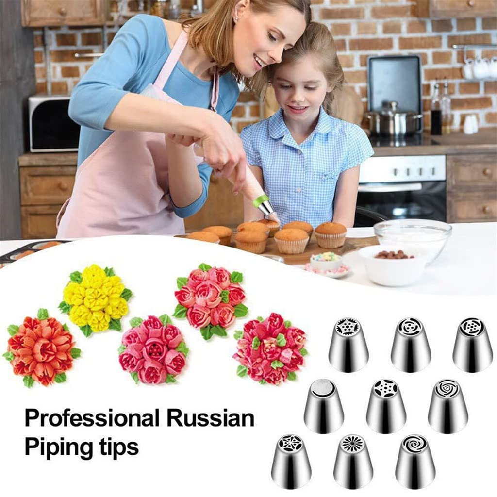 34-Piece Rotating Cake Decorating Turntable & Baking Tool Set