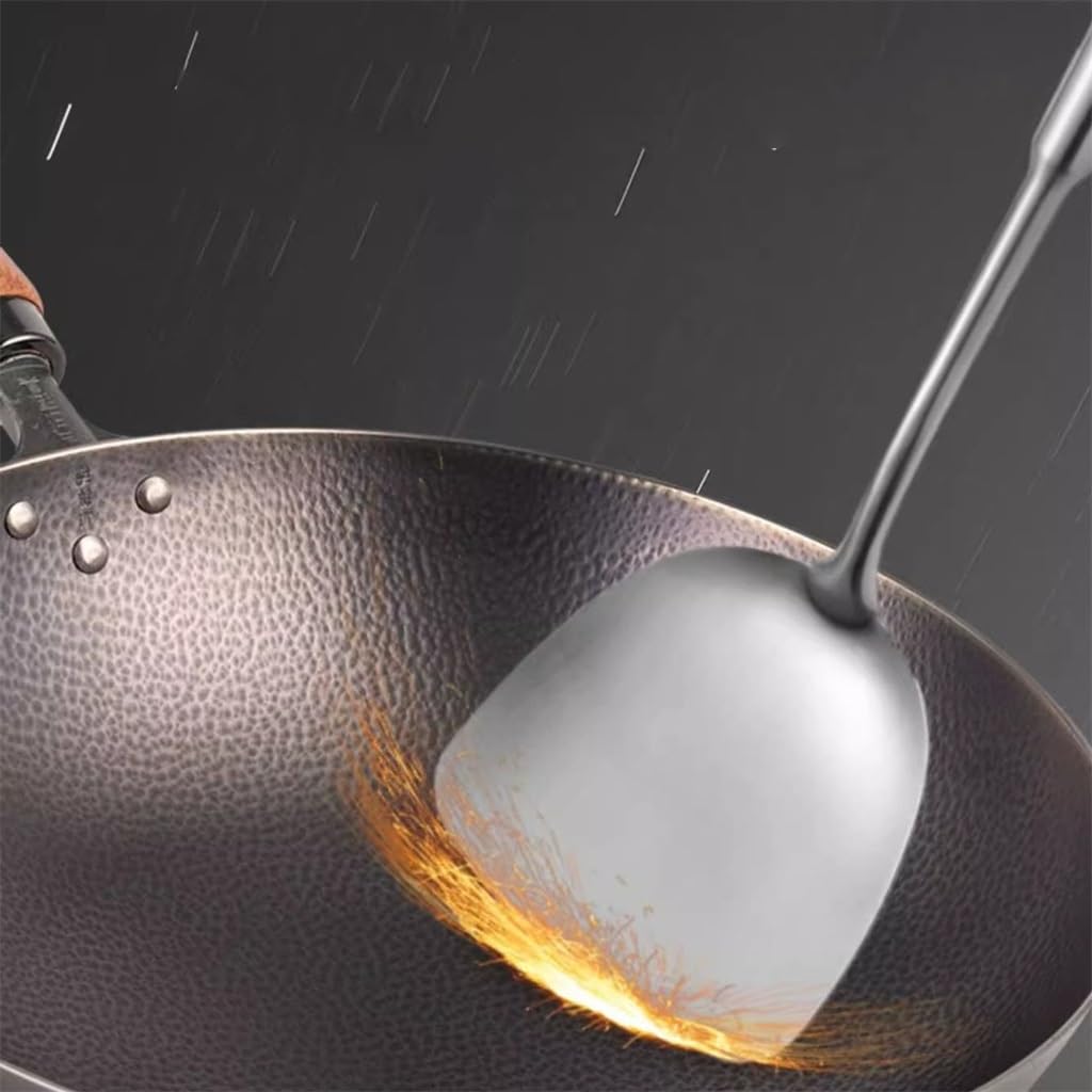 Hammered Round-Bottom Non-Stick Frying Pan