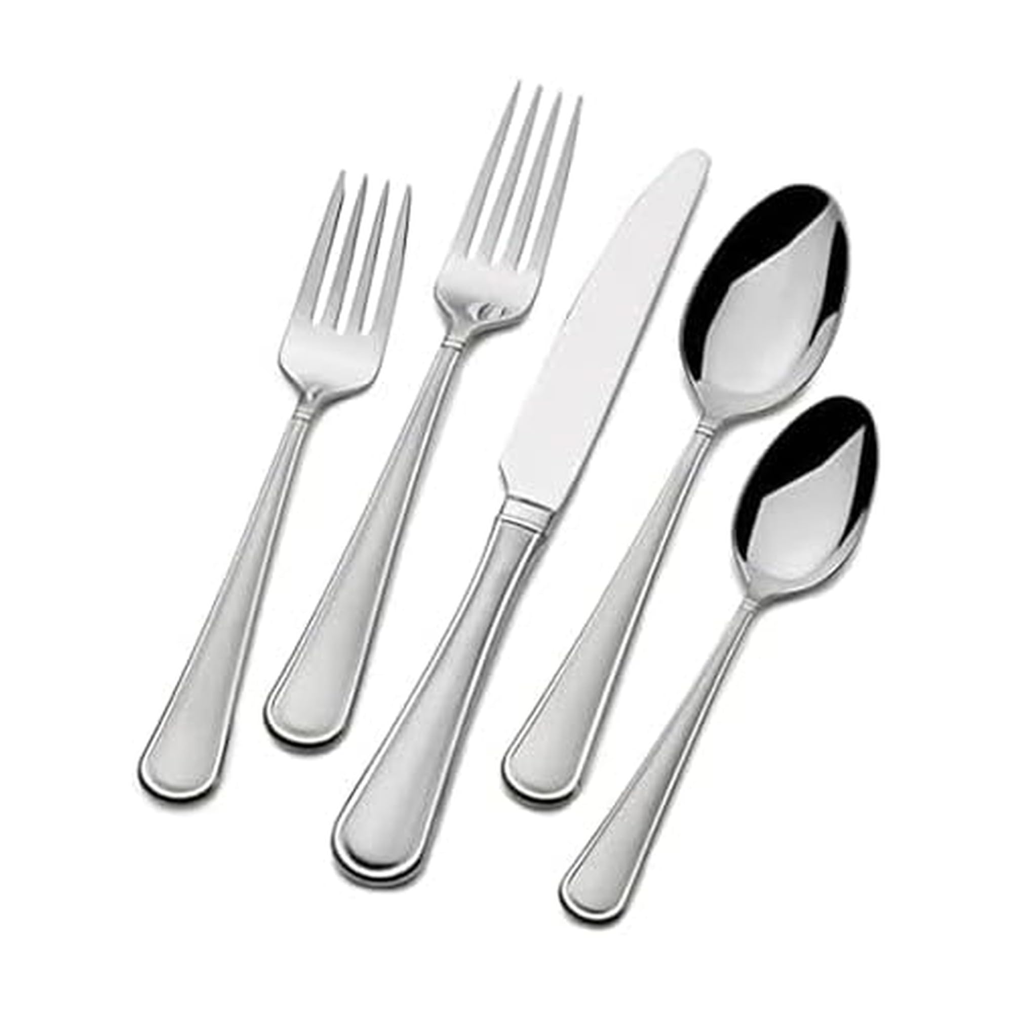 65-Piece 18/10 Stainless Steel Flatware Set for 12