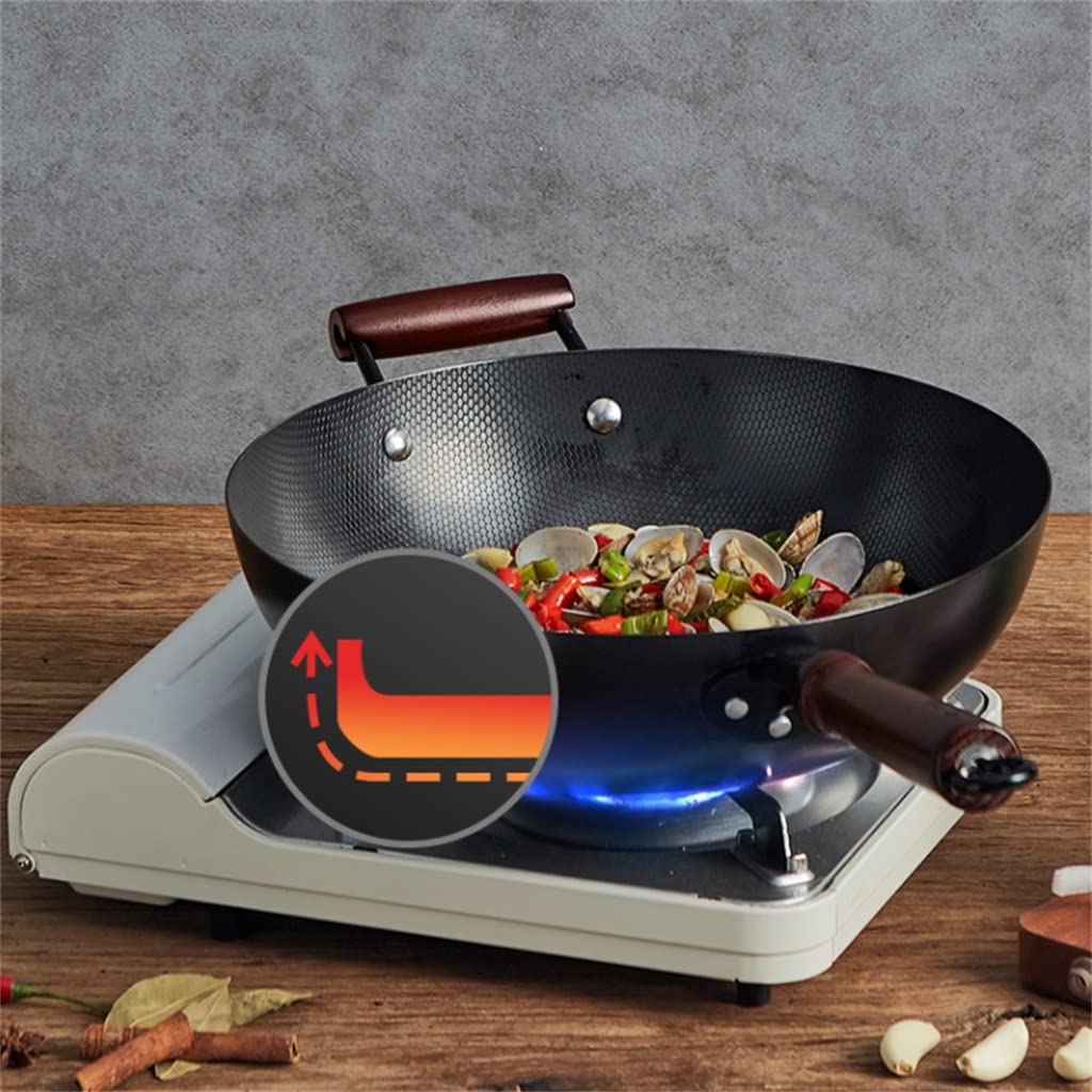 Cast Iron Non-Stick Frying Pan for Induction & Gas Stoves
