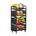 Multi-Layer Kitchen Storage Cart for Spices, Produce & Tableware