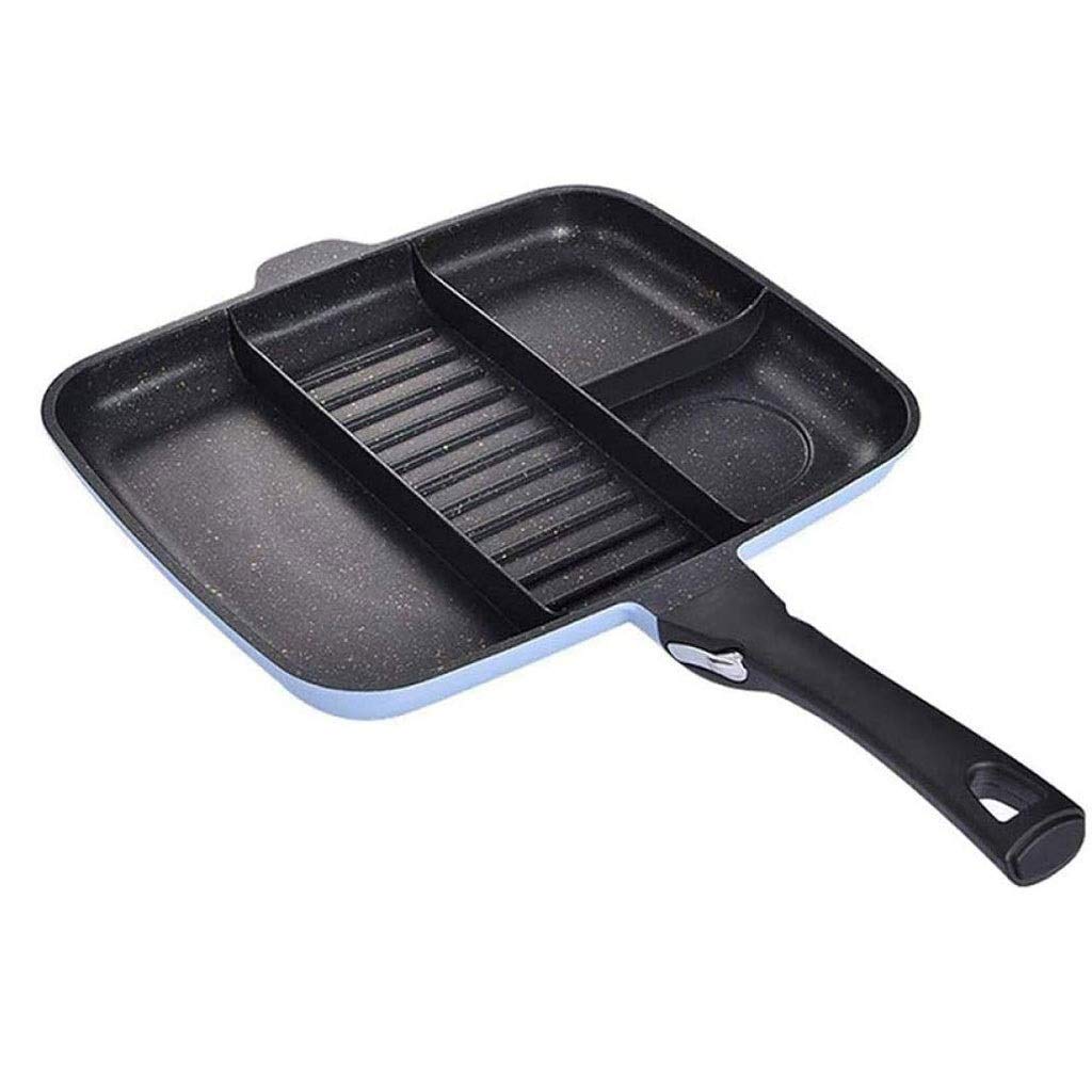 Stainless Steel Non-Stick Breakfast Frying Pan & Baking Tray