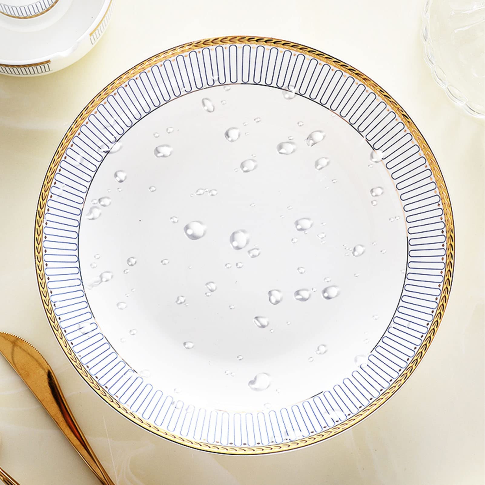 28-Piece Nordic Porcelain Dinnerware Set for 6 – Chip-Resistant & Dishwasher Safe