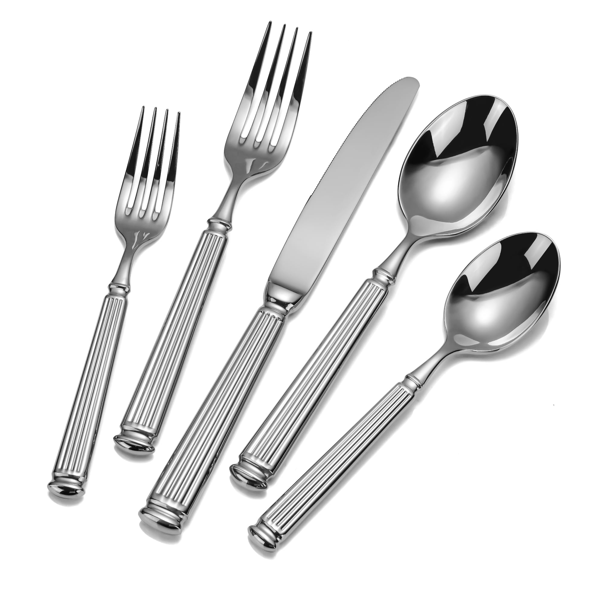 Marble Pillar 18/10 Stainless Steel flatware set