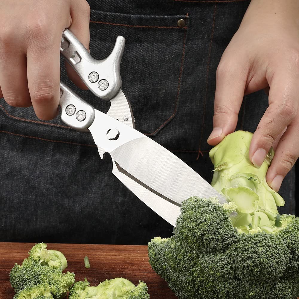 Heavy-Duty Removable Stainless Steel Kitchen & Bone Shears