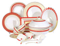 50-Piece Chinese-Style Bone China Dinnerware Set for 10