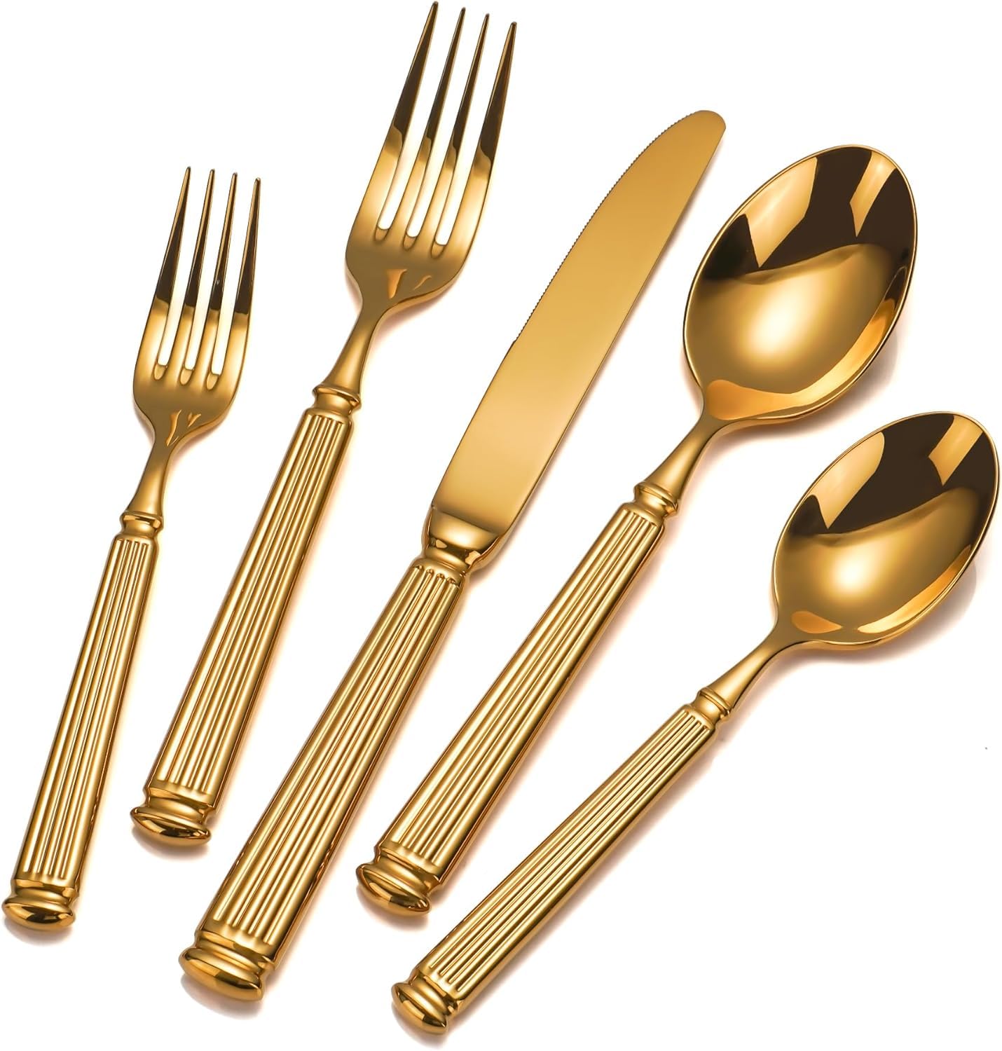 Marble Pillar 18/10 Stainless Steel flatware set