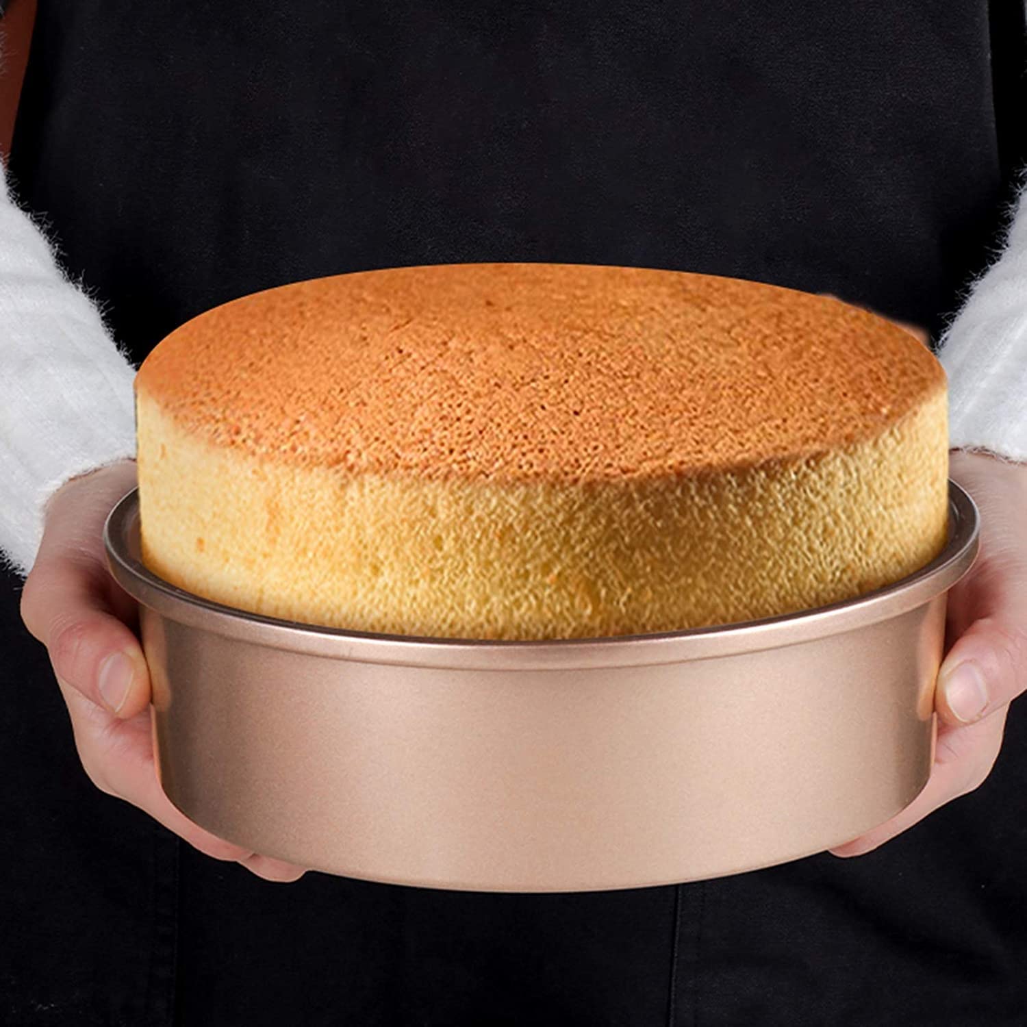 Non-Stick Bakeware Set with Cookie Sheet, Cake & Muffin Pans