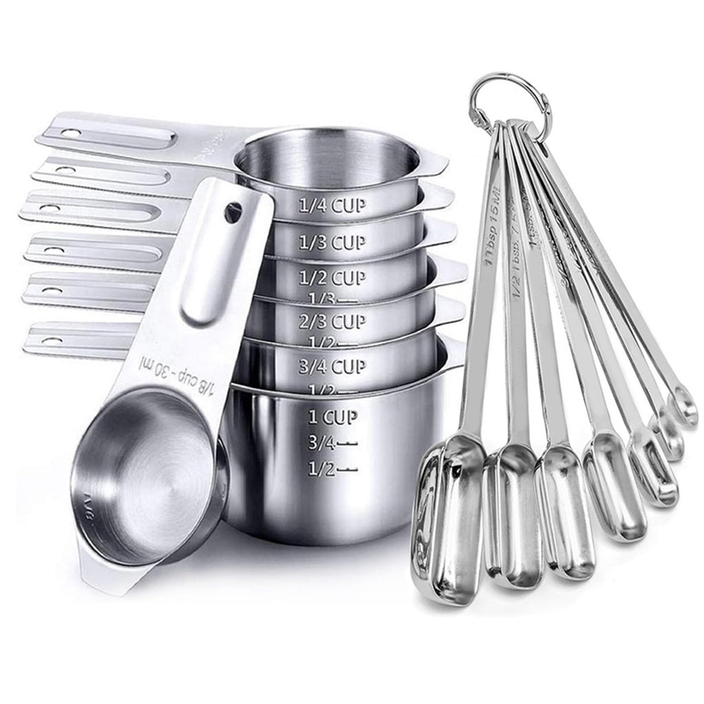 Stainless Steel Measuring Spoon Set for Accurate Portioning