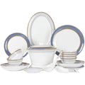 28-Piece Nordic Porcelain Dinnerware Set for 6 – Chip-Resistant & Dishwasher Safe